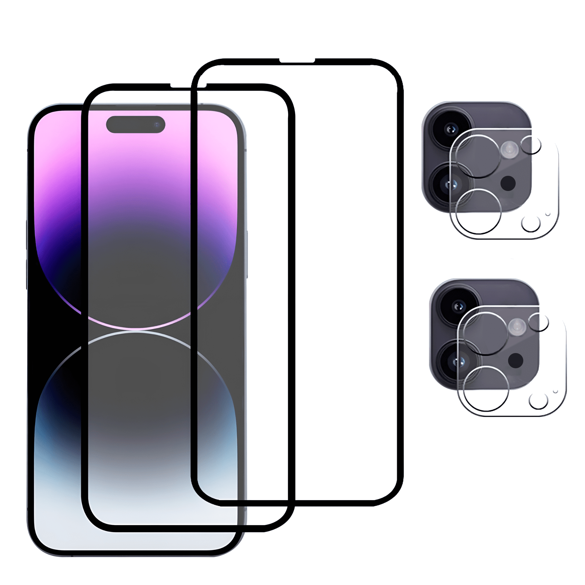 Moex Cover Sottile Con Flip Per IPhone 11 – Trasparente Effetto Specchio Dorato, Protezione Fronte/Retro