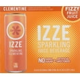 thumbnail image 3 of IZZE Sparkling Juice, Clementine, 8.4 oz Cans, 6 Pack, 3 of 4