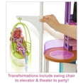 thumbnail image 6 of Barbie Vacation House (42 in) Dollhouse Playset with 2 Levels & 30+ Pieces, 6 of 7