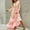 Pink, variant on Styesk Dresses for Women Women Fashion Comfortable Winter Casual Floral Print Long Sleeve V-Neck Dress