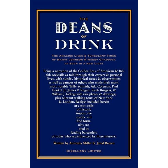 The Deans of Drink [Pb] (Paperback)(Large Print)