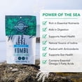 thumbnail image 4 of Kombu Dried Sugar Kelp Seaweed | Wild North Atlantic Seaweed for Snacking, Seasoning, Soups & Salads | Rich in Vitamins, Minerals & Antioxidants Good for Thyroid Support | Whole Leaf (4 OZ), 4 of 5