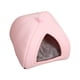 thumbnail image 5 of 2 uds cueva cama para mascotas almohadilla lavable extraíble parte inferior antideslizante acogedora tienda de campaña para perros gato lavable casa cálida Mediano Marrón Grande Sunnimix peluche perros cama gato, 5 of 8