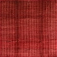 thumbnail image 1 of Ahgly Company Machine Washable Indoor Square Contemporary Fire Engine Red Area Rugs, 7' Square, 1 of 7