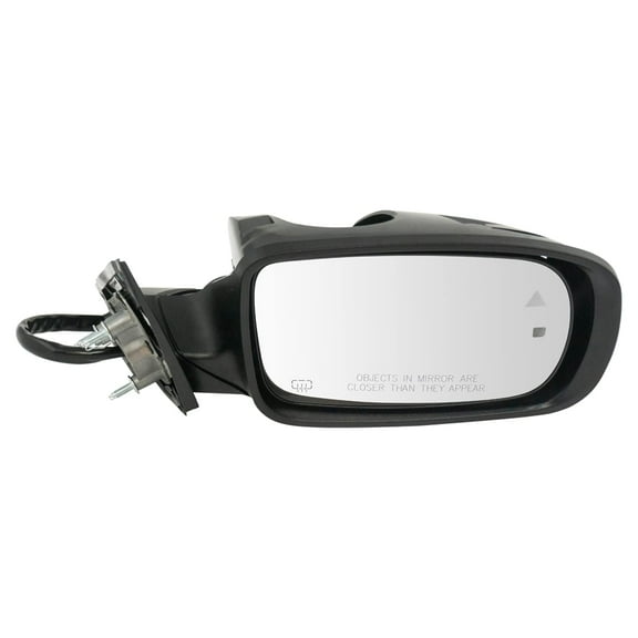TRQ Mirror Power Heated Memory Signal BSD Puddle Smooth Black RH for Chrysler MRA07040 Fits select: 2014-2015 CHRYSLER 300C, 2013 CHRYSLER 300