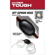 Hyper Tough Manual Siphon Pump Universal, 6 ft. Hose, 36201WDI