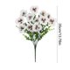 thumbnail image 3 of Arreglo floral artificial de pensamientos y eucalipto para decoración de bodas, adornos de sala de estar, estilismo de escenas y centros de mesa florales., 3 of 6