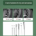 thumbnail image 3 of Selección de oídos, juego de herramientas de limpieza de oídos, kit de eliminación de cerumen con cureta de oídos con un pequeño cepillo de limpieza y caja de almacenamiento, 3 of 5