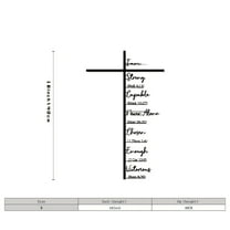 ZSBCMY Spiritual Encouragement Wall Decor, Meaningful Scripture Wall Art, Inspirational Home Decor for Living Spaces, Perfect Gift for Religious Milestones and Housewarmings