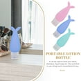 thumbnail image 3 of Phenofice 3Pcs Blue Toiletry Bottles Small Bottles for Liquids 90ml, 3 of 8