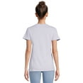thumbnail image 3 of RealSize Women's V-Neck Graphic Tee with Short Sleeves, Sizes XS-3XL, 3 of 6
