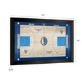 thumbnail image 2 of Dallas Mavericks Logo Ready-To-Hang Black Framed Wall Plaque, 2 of 4