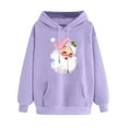 thumbnail image 1 of WILLBEST Sudadera de Mujer con Estampado Navideño Sudadera Navideña Informal de Manga Larga con Estampado Navideño XX-Grande, 1 of 5
