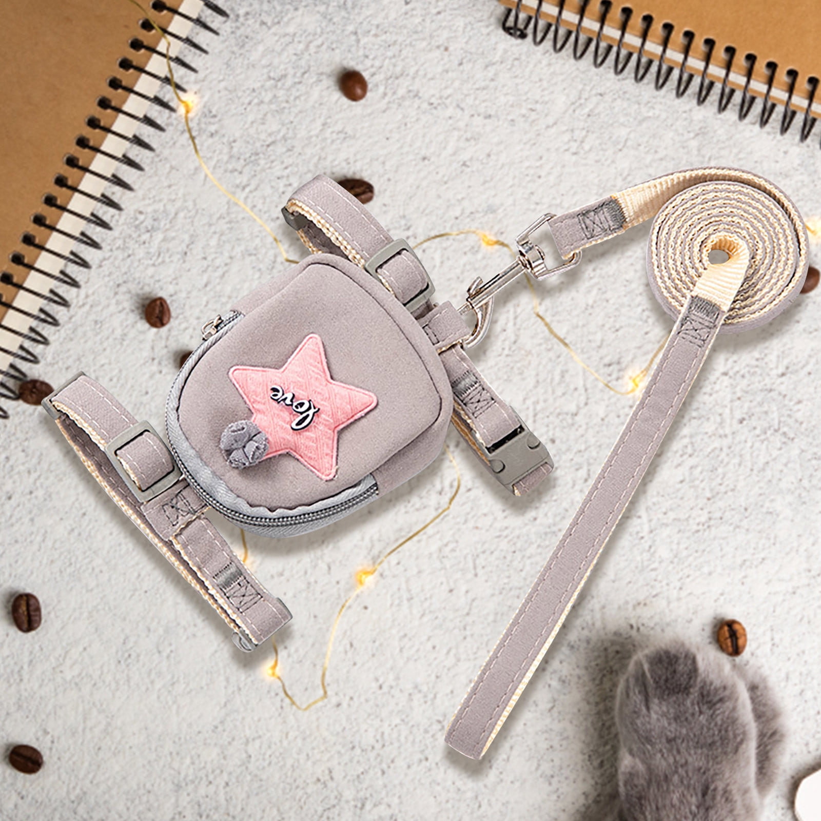 sunhillsgrace pet accessories dog backpack harness dog hiking backpack