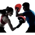 thumbnail image 5 of Almohadillas de mano en U, almohadillas de placa, almohadillas de entrenamiento precurvadas, almohadillas de golpe, almohadillas de entrenamiento, 1 par de almohadillas de boxeo Kickboxing, 5 of 5