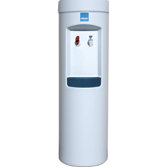 Clover D7A Water Dispenser -Hot and Cold, Bottleless With Install Kit, 2HL Filter, Filter Head -Whit