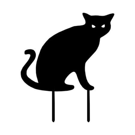 

IMSHIE Acrylic Cat Decoration Waterproof Yard Decoration Card