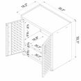 thumbnail image 3 of GVCXZBSS Rolling Garage Cabinet - Dark Gray - 31.5" Storage with 2 Doors & Shelf, 3 of 10
