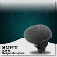 thumbnail image 6 of Sony ECM-M1 Shotgun Microphone for Crystal Clear Audio Recording with Shoe Bracket, and 64GB SD Card, 6 of 7