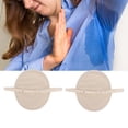 thumbnail image 4 of Aisselle en Coton Réutilisable, Housse Absorption de la Sueur des Aisselles Protection Anti-Transpiration Désodorisation Housse Absorbante Lavable Coussinets Ton de Peau, 4 of 7