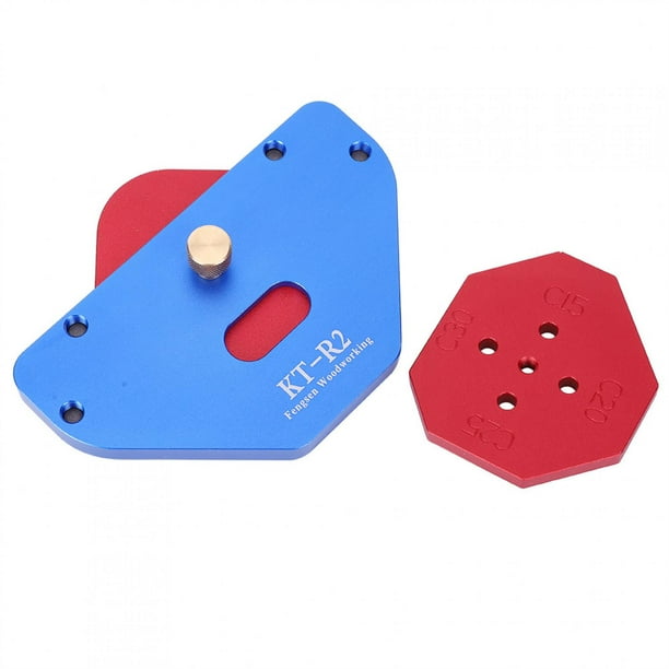 Rounded Corner Positioning Plate,KER2 Arc Template Wood Semicircle