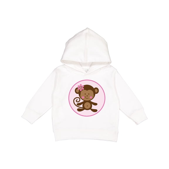 Inktastic Monkey Girl Toddler Hoodie