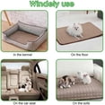 thumbnail image 6 of HAOSHICS Cooling Mat for Dogs Puppy Cats Ice Silk Pet Self Cooling Pad Blanket for Pet Beds/Kennels/Couches/Car Seats/Floors (xl:40"*27.6",blue), 6 of 7
