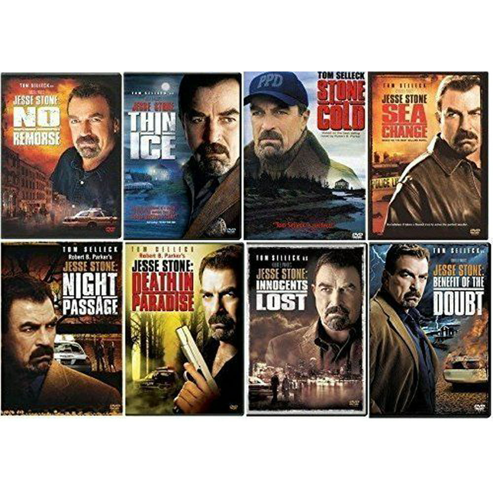 Jesse Stone 8 Movie Collection DVD (Death in Paradise / Stone Cold ...