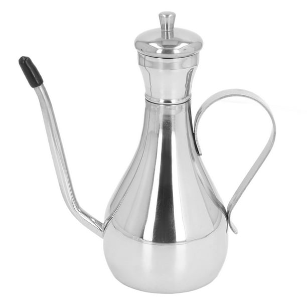 Botella Del Dispensador De Aceite De Oliva, 304 Aceite De Acero Inoxidable, Vinagre, Salsa De Soja, Dispensador De Aceite De Crema Para Dispensador De Aceite De Oliva De Cocina Con