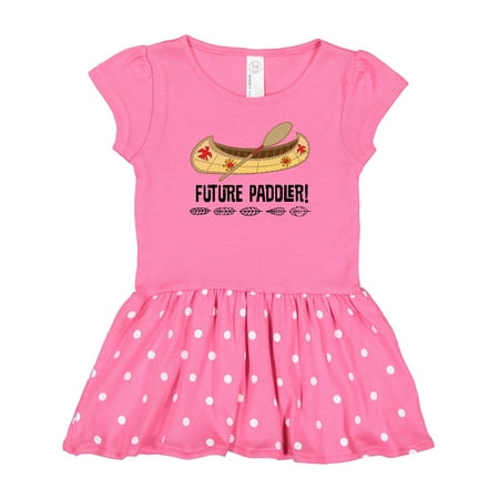 

Inktastic Canoe Boating Future Paddler Gift Baby Girl Dress