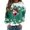 Green, variant on Womens Christmas Warm Sweatshirt Festive Long Sleeve Versatile Style Printed Great for Outdoor Errands and Gift Giving for the Christmas Season