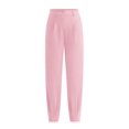 thumbnail image 1 of Pantalones PRETTYGARDEN 2025 de tiro alto rosa XXL, 1 of 9