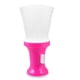 thumbnail image 1 of Cepillo de barbero grande rosa para el cuello con cerdas suaves y mango ergonómico para la limpieza del cabello en salones de belleza., 1 of 5
