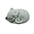 thumbnail image 2 of yuksok Petite Statue d'Animal de Thé, Pierre Décorative, Cadeau pour Chat, 2 of 9