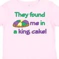 thumbnail image 4 of Inktastic They Found Me in a King Cake Boys or Girls Toddler T-Shirt, 4 of 5