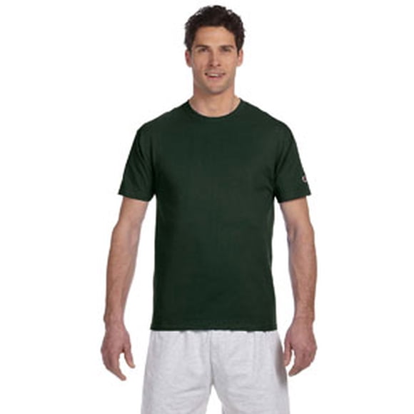 T525c Ch T425 6 Oz Cot Tagless Tee Dark Green 3Xl
