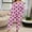 #42Pink, variant on Byworldtasic Womens Plus Size Pajamas Sets Women's Long Sleeve Sleep Sleepwear Pants Comfy Print Pajama Set, 2-Piece, Sizes XL-5XL