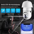 thumbnail image 2 of Cámara De Seguridad Wifi De 360° 1080p E27 Con Visión Alarma, 2 of 8