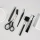 thumbnail image 4 of 17 PCS Eyebrow Trimmer Set Eyebrow Razor Scraping Eyebrow Comb Razor Eyebrow Clip Scissors Tweezers Makeup Tools Sets, 4 of 5