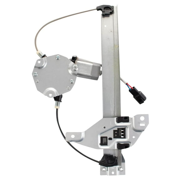 TRQ Rear Power Window Regulator w/ Motor Driver Side Left LH for 06-13 Impala WRA52311 Fits select: 2006-2013 CHEVROLET IMPALA, 2014-2015 CHEVROLET IMPALA LIMITED