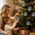 thumbnail image 6 of MMJ Christmas Wall Decor Flat Acrylic Sign Hanging Ornament Home Holiday Decoration 3.94in, 6 of 7