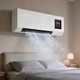 thumbnail image 2 of 12000 BTU Window Air Conditioner, 115V Wall-Mounted Cooling Unit with Remote Control, 6 Modes & 3 Speeds, 24H Programmable Timer, Ultra-Quiet Operation, Energy Efficient, Easy Installation, 2 of 7