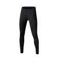 thumbnail image 2 of LANBAOSI Youth Boys Compression Leggings Athletic Pants Base Layer Hockey Workout Tights, 2 of 4