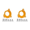thumbnail image 1 of heritaly Adaptateur de Vélos Plaque de Boîtier de Pédalier Guide de Chaîne Pièce de Conversion Vélo Portable Professionnel Manivelles Réparation Or 2Ensemble, 1 of 6