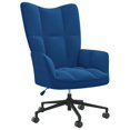 thumbnail image 1 of vidaXL Fauteuil Relax Pivotant d'Appoint Mobilier de Salon Velours, 1 of 6