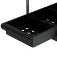 thumbnail image 3 of Set de 2 organizadores deslizante MU:4LIFE con tazas colgantes Negro, 3 of 6