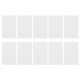 thumbnail image 1 of 10 tarjetas NFC Ntag215 blancas de 13,56 MHz, 504 bytes de lectura y escritura, 1 of 12