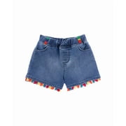 Flapdoodles girls Tassel Short, 3T, Blue