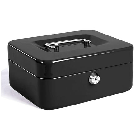 Quality Ultra Safe - Ktaxon Cash Box ,High Quality Cash Box Secret Key Lock Security Money Coin Collection Safe Box