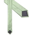 thumbnail image 2 of Sage Green Ties for Men Plaid Checkered Tie Set Silk Necktie Pocket Square Handkerchief Cufflinks Lapel Pin Tie Clip, 2 of 6